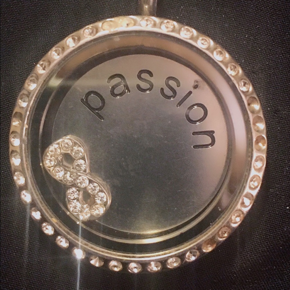 Origami Owl Swarovski Crystal Infinity Locket